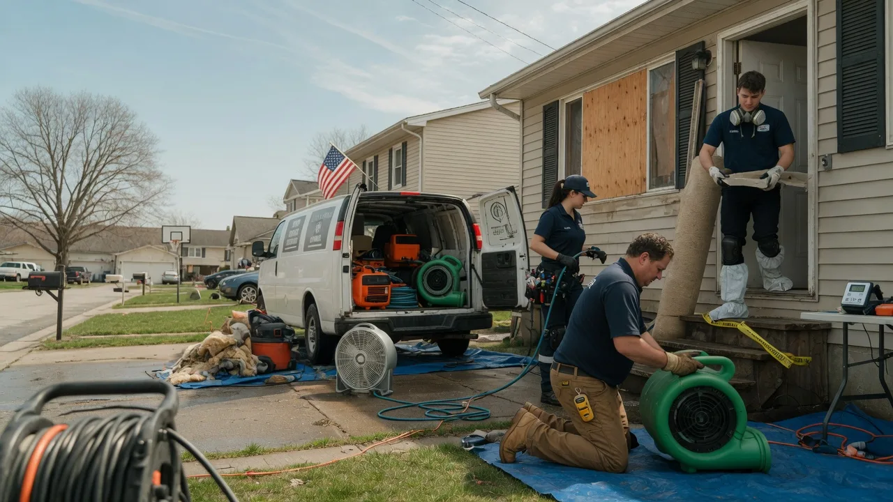 Water Damage Restoration in New Park, PA near me